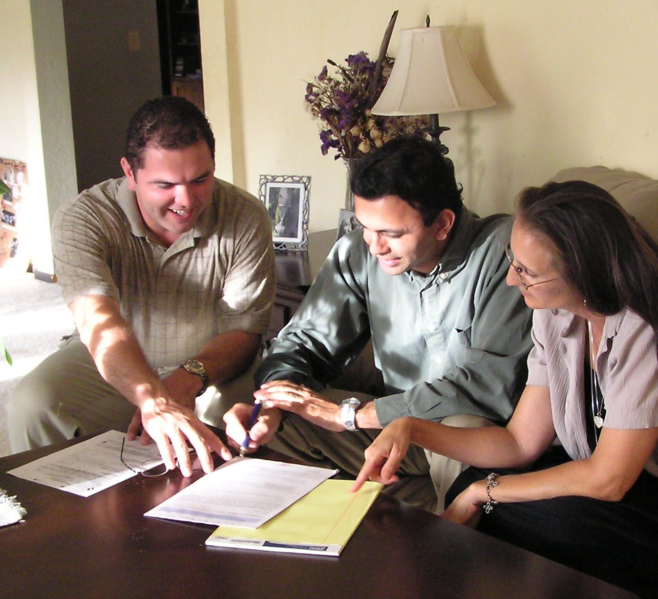Arthur with Clients